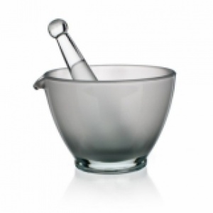 Cối chày thủy tinh, nhám Simax